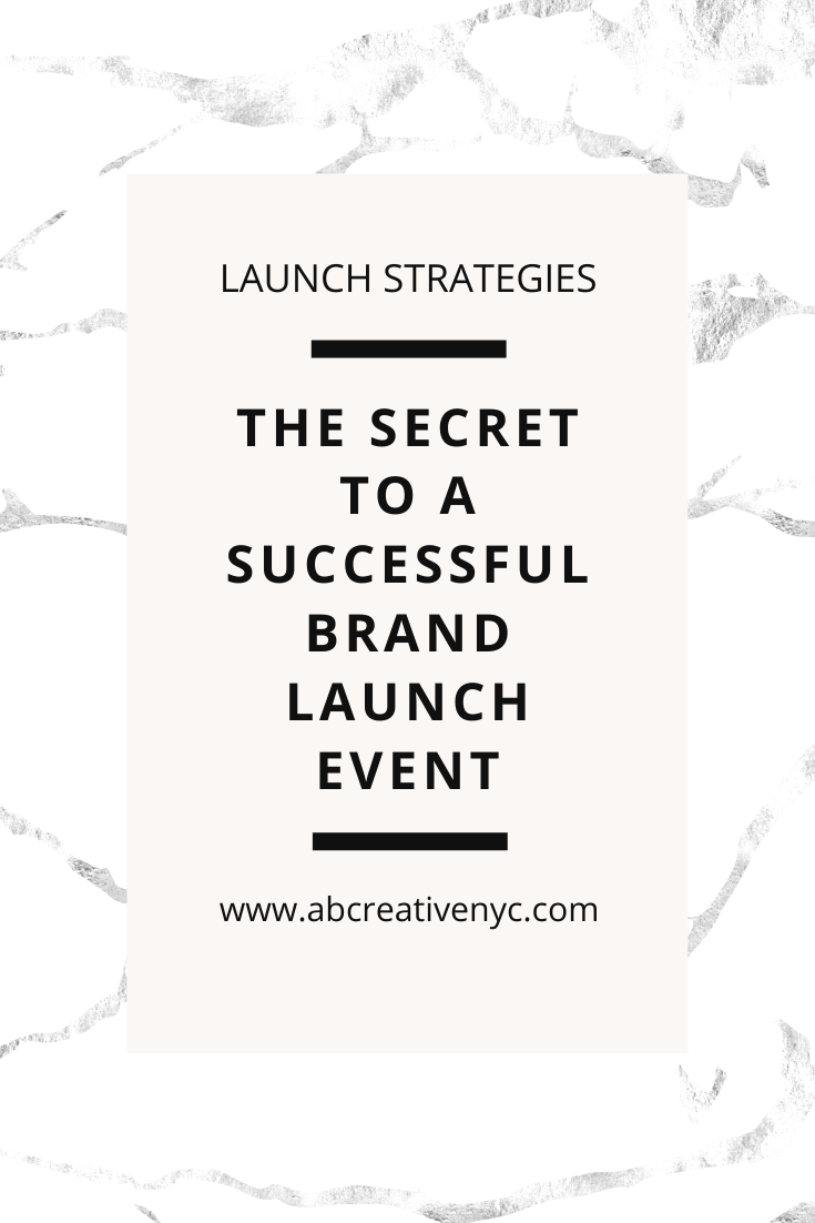 The Secret to a Successful Brand Launch Event