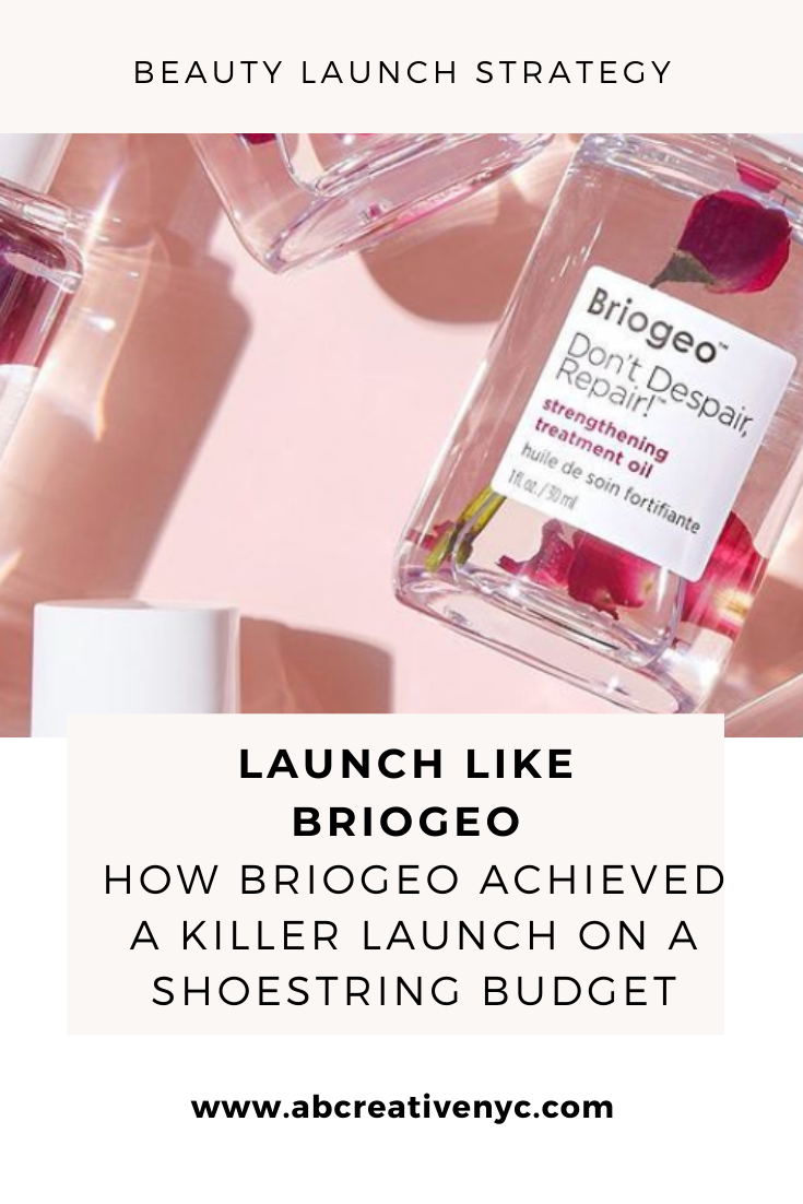 briogeo beauty brand launch