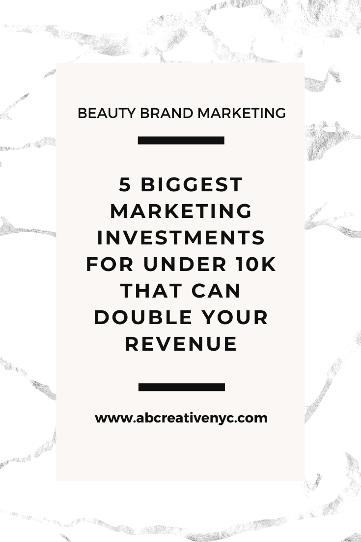 5 biggest marketing investments to double your revenue