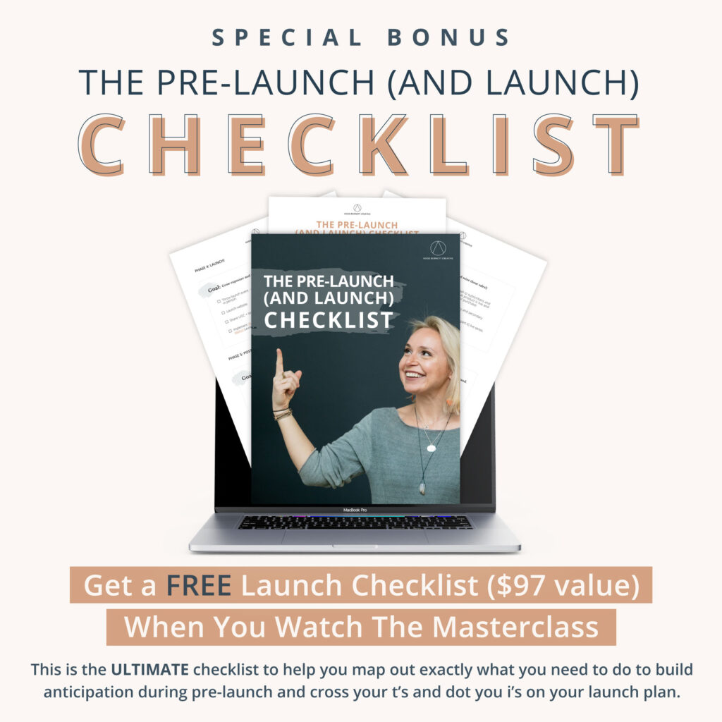 pre-launch and launch checklist to launch like a pro