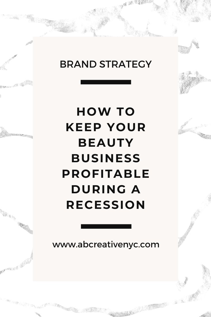 keeping your beauty business profitable during a recession