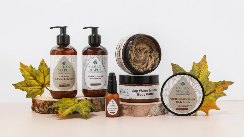 beauty holiday gift guide clean maple